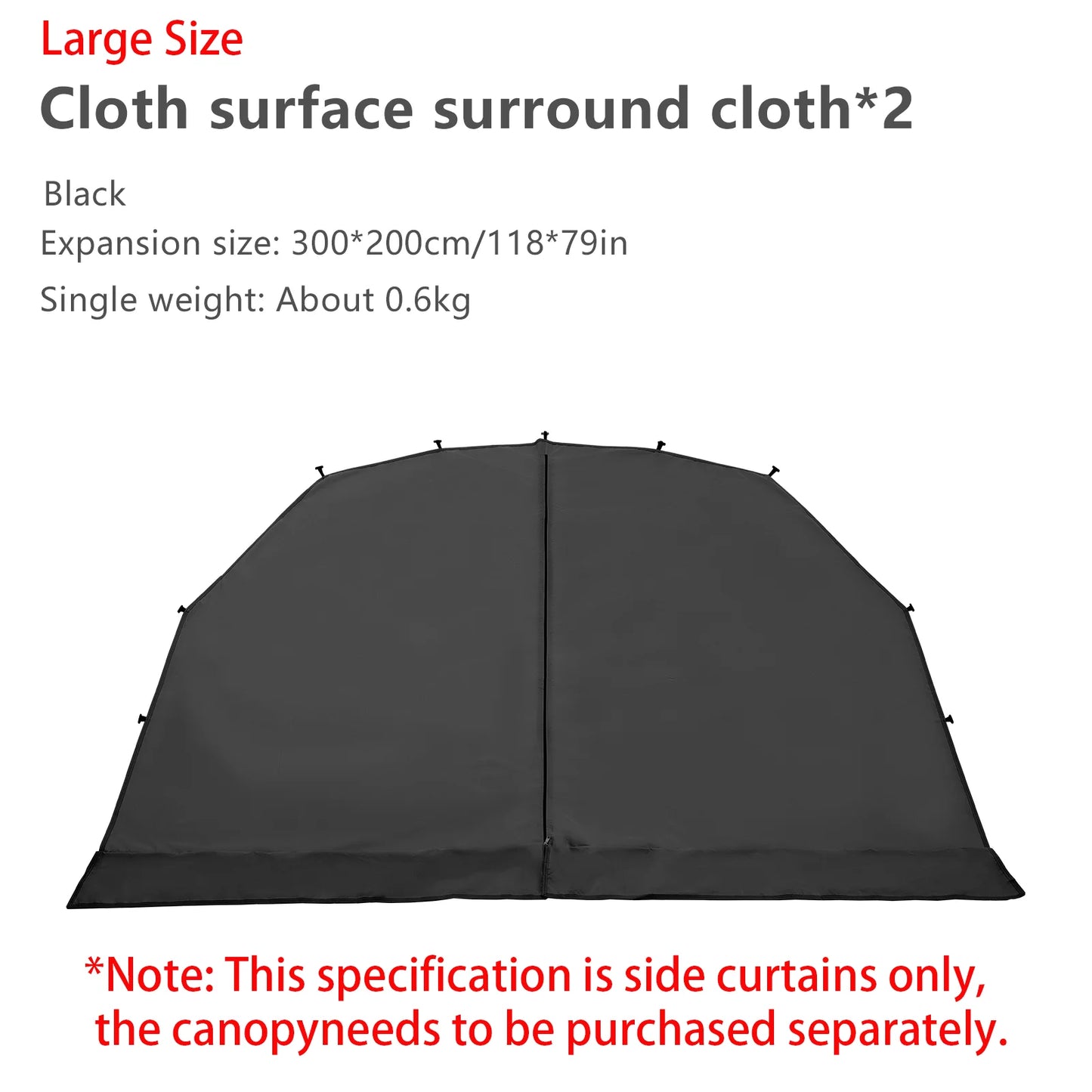BISINNA Outdoor Camping Dome Tent Luxury Large Round Canopy Silver-coated Garden Awning Family Picnic Pergola Tent