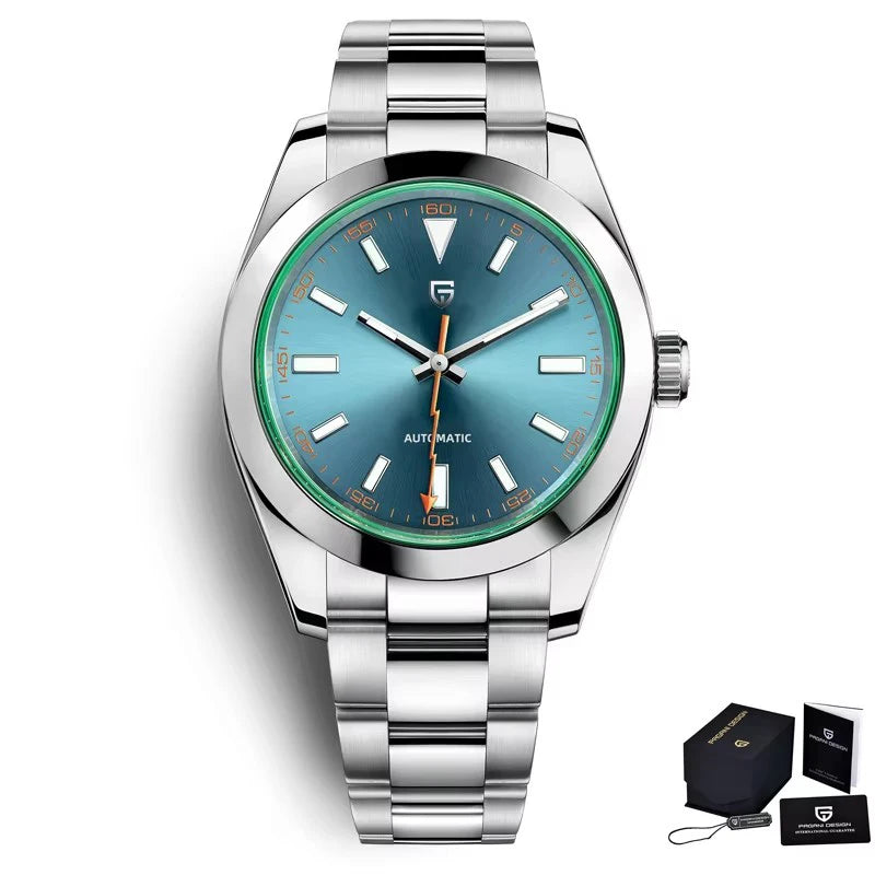 PAGANI DESIGN Diving Wristwatches NH35 Mechanical Automatic Watch For Men Luxury Man Watch Sapphire Business Gift Reloj Hombre
