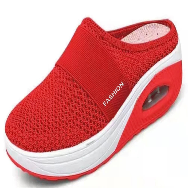 Slippers Women Sandals Fashion Wedge Women' s Slippers Party Women' s Sandals Slide Slippers Open Toe Slip On Footweer Female
