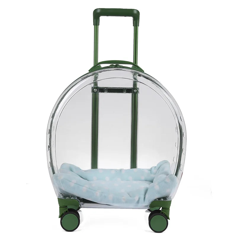 Pet Carrier Luggage Box for Small Animals Suitable for Cats Dogs And Reptiles Pet Transport Supplies
