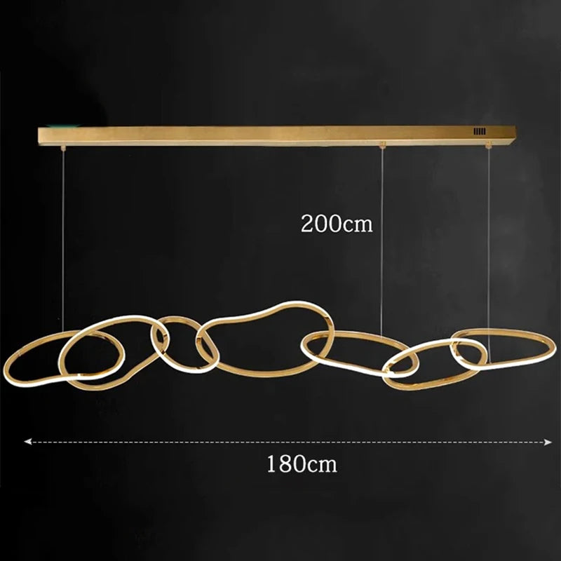 Modern home decor led lights pendant light lamps for living room Chandeliers for dining room hanging light indoor lighting