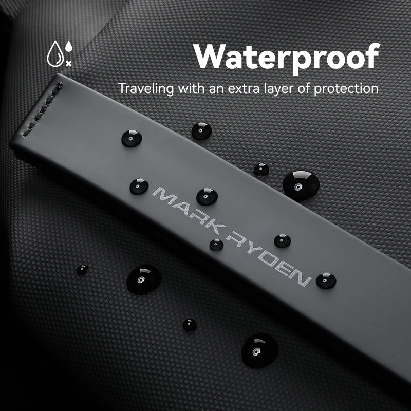 MarkRyden Peiano: Oxford Lightweight Waterproof Crossbody Bag Sling bag Men Crossbody Bag small bag mens bags Gray bag