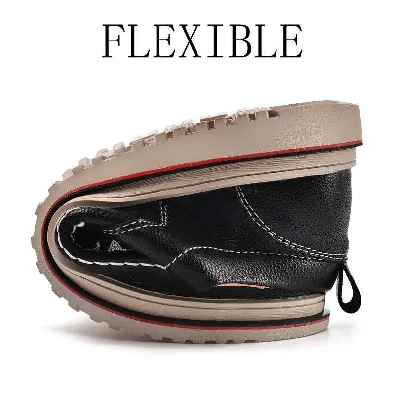 Golden Sapling Casual Business Shoes for Men Flats Leather Footwear Men's Leisure Derby Shoe Businessmen Dress Formal Loafer