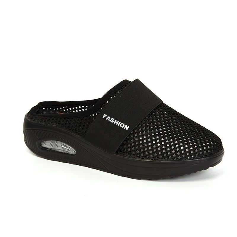 Slippers Women Sandals Fashion Wedge Women' s Slippers Party Women' s Sandals Slide Slippers Open Toe Slip On Footweer Female