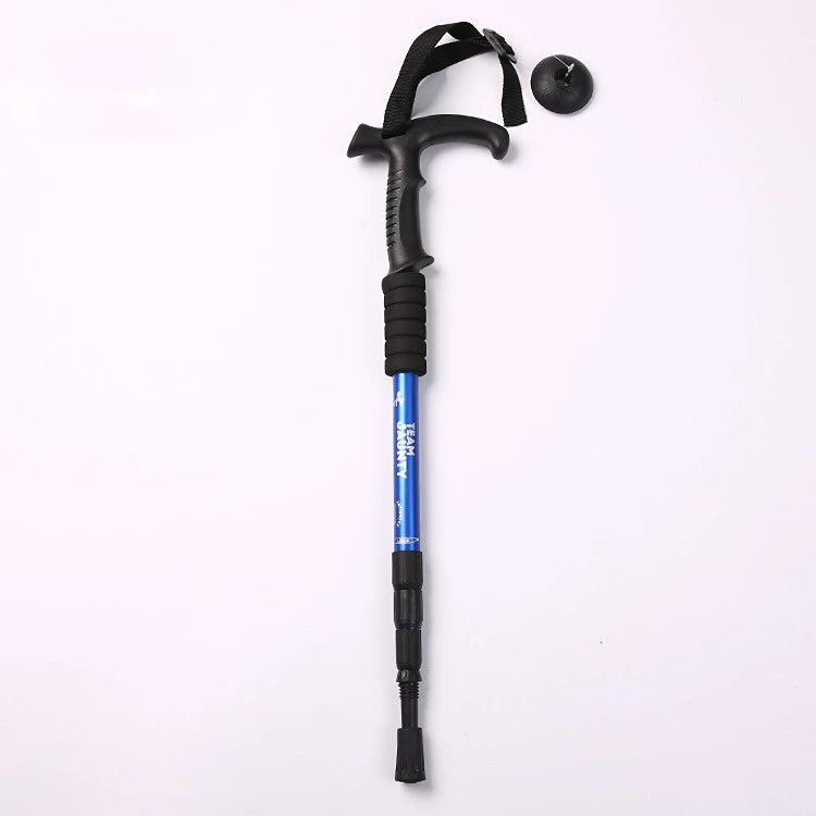 Trekking Pole Ultralight Walking Sticks Adjustable Hiking Canes Telescopic Crutch for Walking Sticks Hiking Accessories