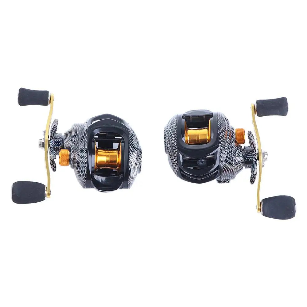 Pesca High Speed 18 + 1BB 7.2:1 Right Hand Baitcasting Reel 10KG Max Drag Spinning Reel Fishing Wheel
