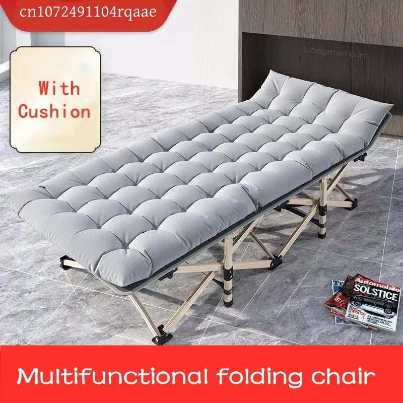 Modern Portable Folding Bed For Camping Traveling Lunch Break Office Balcony Nap Recliner Sun Loungers Garden Furniture
