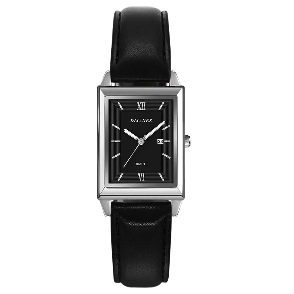 2023 Top Brand Luxury Watches for Men Fashion Quartz Wristwatch Square Gold Man Business Clock Mens Watches Relogio Masculino