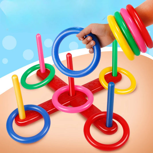 Throwing Ring Toys Interactive Ring Throwing Early Education Games,Sports And Fitness Fun Stacking Ring Games