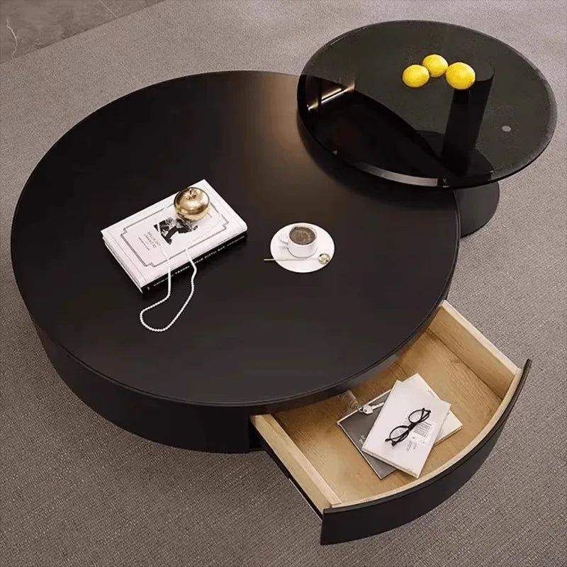 Modern Round Coffee Table For Living Room Luxury Cute Low Coffee Table Nordic Decor Table Basse Salon Furniture Living Room