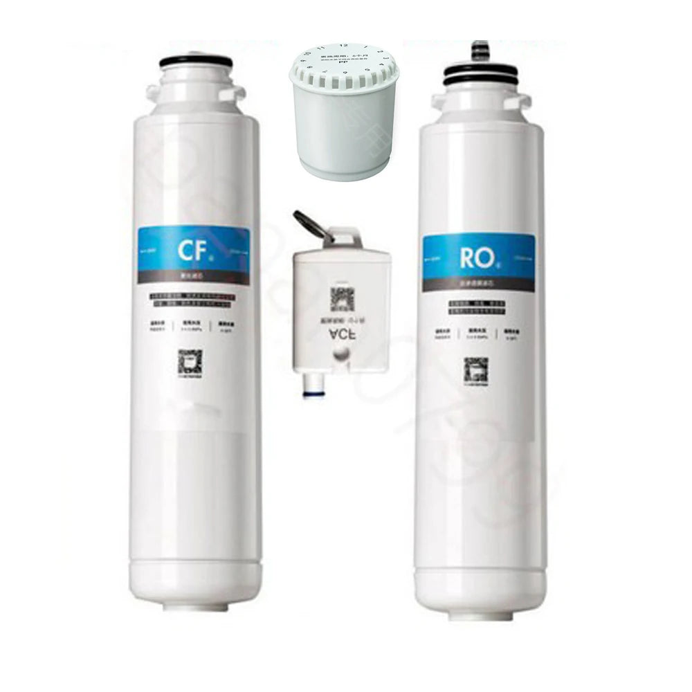 Water Purifier Filter Element B02/B04/B08/B05T02 Filter Element One Set PP+Sintered Activated Carbon+RO+ACF Filter Element