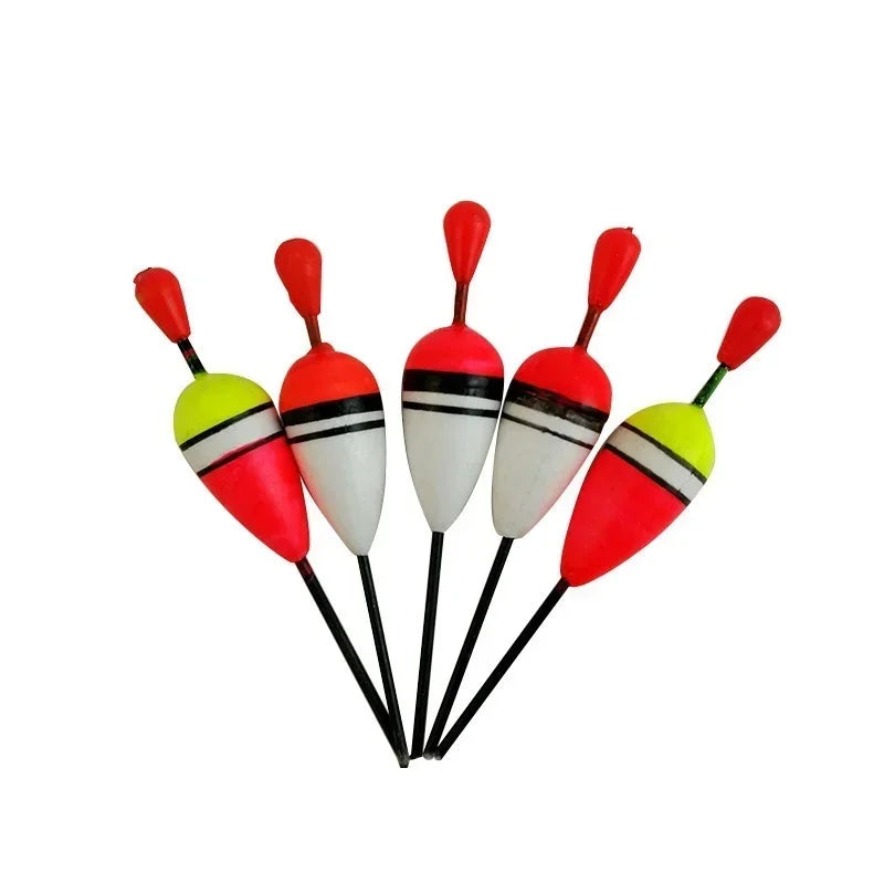 1Set (15Pcs) Portable Fishing Float with Multiple Size Combinations Suitable for Most Fish Hunting Outdoor Fishs Equipment