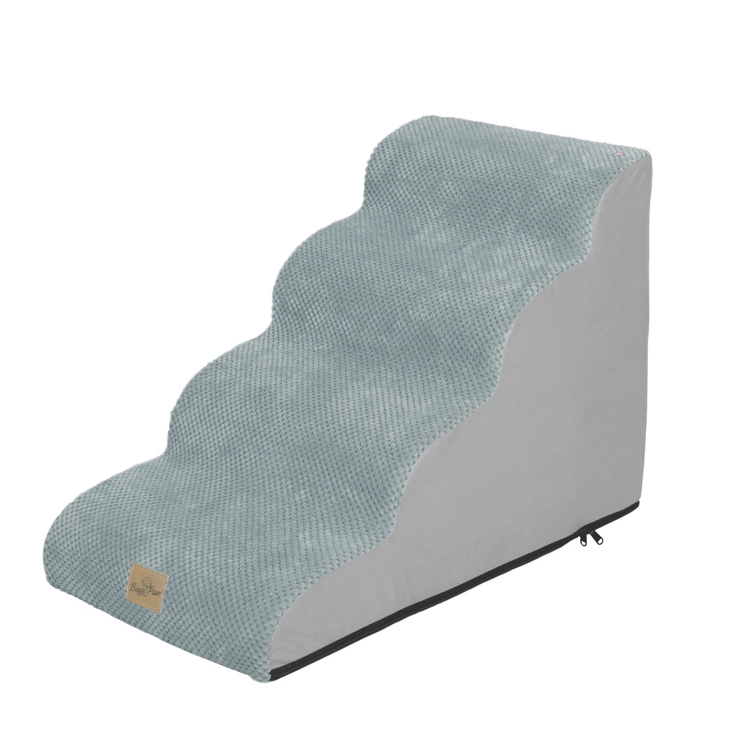Dog Stairs Ramp for Beds Couches,Extra Wide Pet Steps with Durable Non-Slip Waterproof Fabric Cover, Dog Slope Stairs Friendly