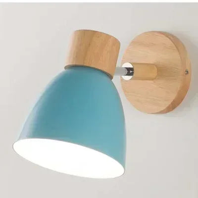 Modern Fashion Design Iron Art Circular Adjustable Home Hotel Bedroom solid color Wall Light LED Reading Light Study Balcony