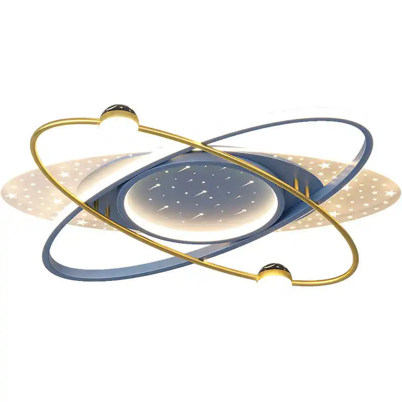 Modern LED Chandelier Light Luxury Starry Sky Home Decor Living Children's Room Bedroom Lamp Indoor Lighting Kids’ Pendant Light