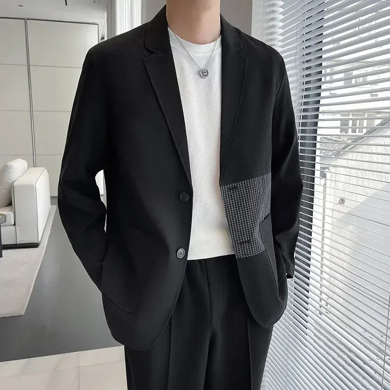 Man Coat High Quality Solid Color Casual Jacket for Men Cheap Clothes Offer Aesthetic Fast Delvery Luxury Designer New In Trendy