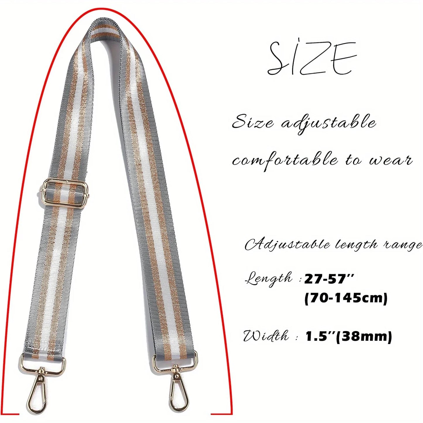 Bag Strap for Women Shoulder Handbag Messenger Belt for a Bag Accessories Handle Cross body Womens Bags