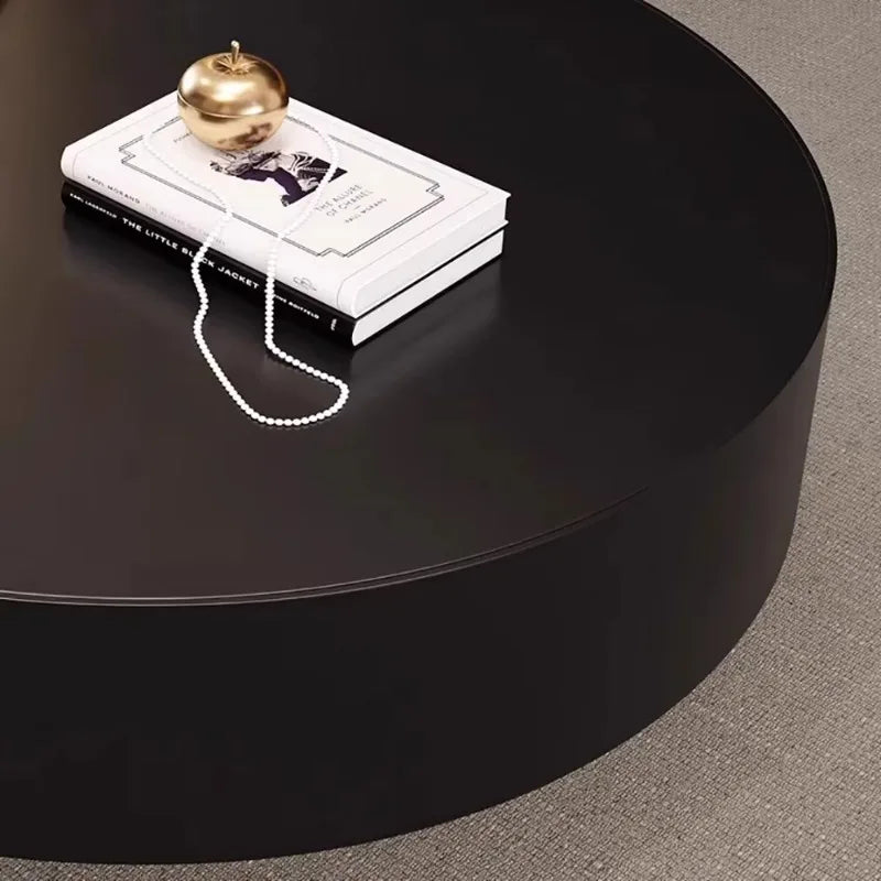 Modern Round Coffee Table For Living Room Luxury Cute Low Coffee Table Nordic Decor Table Basse Salon Furniture Living Room